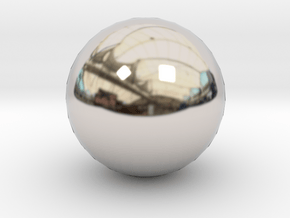 Sphere in Platinum