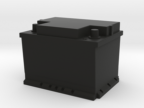 Battery 12V - 1/10 in Black Natural Versatile Plastic