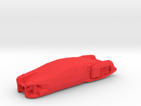 Hover Car, Dodge (Total Recall), 1/64 in Red Processed Versatile Plastic