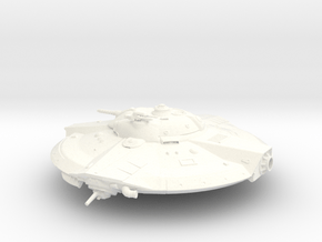  Valkyrie UFO from Iron Sky 2012 in White Processed Versatile Plastic