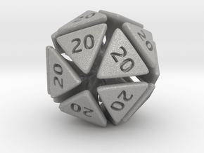 The D20 of Evil in Aluminum