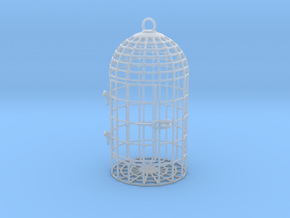Unruly Dice Cage in Smooth Fine Detail Plastic: Small