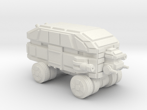 Mammoth Assault Wheeled in White Natural Versatile Plastic