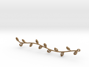 Branch Pendant in Natural Brass