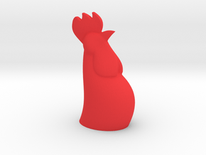 ROOSTER symbol of 2017! in Red Processed Versatile Plastic: Small