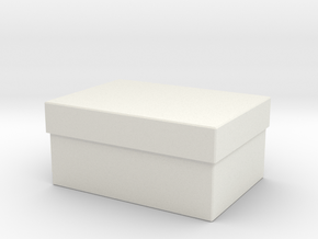 Printle Thing Box 01 1/24 in White Natural Versatile Plastic