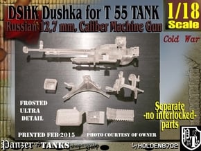 1-18 DSHK Dushka Exploded in Tan Fine Detail Plastic