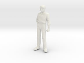 1/24 Modern Figure Standing in White Natural Versatile Plastic