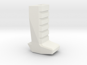  Gladius V1 Grip (part 3 of 5) in White Natural Versatile Plastic