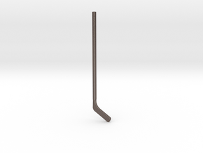 Hockey Stick for ModiBot in Polished Bronzed Silver Steel