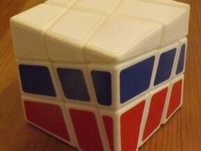 National Cube in White Natural Versatile Plastic