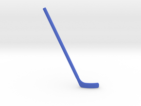 Hockey Stick for ModiBot: Bent (Right-handed) in Blue Processed Versatile Plastic
