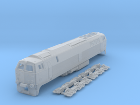 N Scale MZ III locomotive ex-DSB in Smooth Fine Detail Plastic