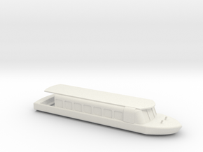 EPCOT Friendship Boat in White Natural Versatile Plastic
