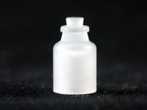 Bottle in Smooth Fine Detail Plastic