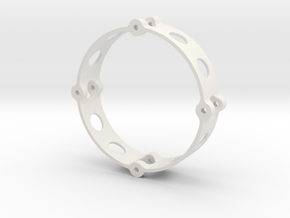 Inner Wheel Ring 1.9  in White Natural Versatile Plastic