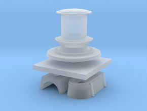 1:200 Navy Capstan in Smooth Fine Detail Plastic