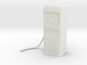 Printle ThingGas Pump 1/24 in White Natural Versatile Plastic