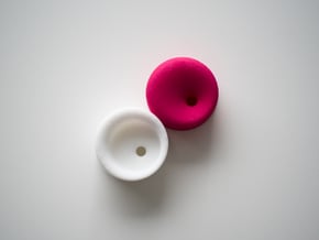 Involuta 1" in Pink Processed Versatile Plastic