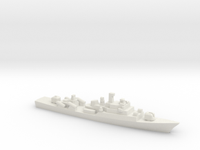Yugoslav frigate Split, 1/2400 in White Natural Versatile Plastic