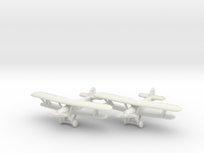 Hawker Demon (RAAF version) 1/285 6mm in White Natural Versatile Plastic