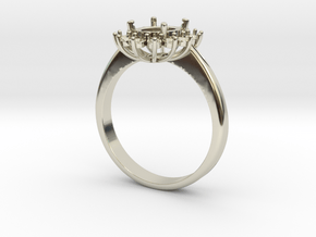 Princess lady ring in 14k White Gold: 6.5 / 52.75