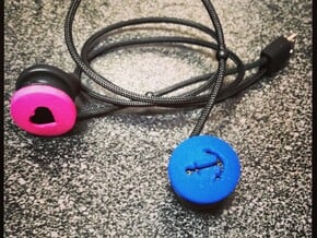 Anchor Ear Bud Cover for GLASS in Blue Processed Versatile Plastic