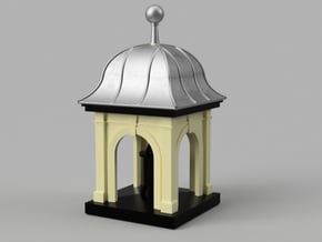 Roof Cupola (tower) in Smooth Fine Detail Plastic