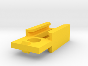 Nerf Rail to Rail Adapter in Yellow Processed Versatile Plastic