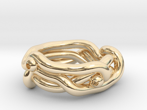 Noodle Ring in 14K Yellow Gold