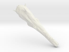 The Club of Hercules - 1/6  scale in White Natural Versatile Plastic