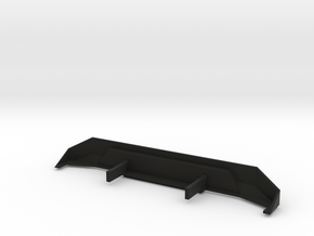 SCX10 Rear Bumper in Black Natural Versatile Plastic