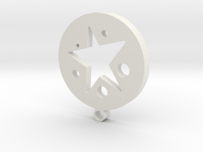 circle and star in White Natural Versatile Plastic