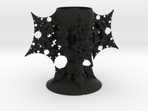 9th Holy Grail of the Holy Grail of 3D Fractals in Black Natural Versatile Plastic