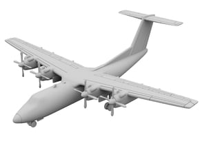 1:700_DHC7 [x2][A] in Tan Fine Detail Plastic