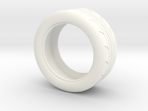 Tire 225/35/R19 1/16 in White Processed Versatile Plastic