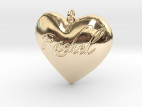 Rachel in 14k Gold Plated Brass: Large