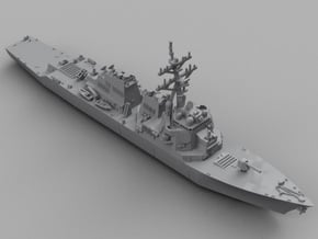1/1800 USS ArleighBurke in Tan Fine Detail Plastic