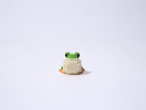 Frog mates - Poufy Frog in Full Color Sandstone