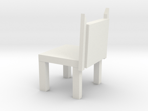 椅子.stl in White Natural Versatile Plastic