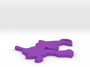 女巫 in Purple Processed Versatile Plastic: Medium