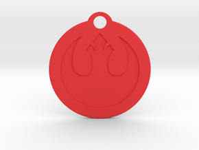 Star Wars Keychain - Rebel Alliance in Red Processed Versatile Plastic