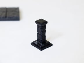Dragon's Dungeon - Stone Pillar in White Natural Versatile Plastic