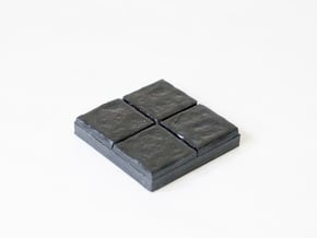 Dragon's Dungeon - Stone floor 2x2 in White Natural Versatile Plastic