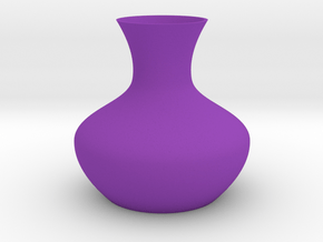 簡約花瓶.stl in Purple Processed Versatile Plastic