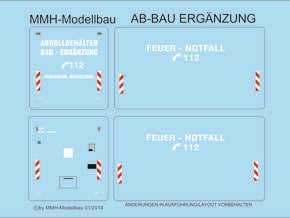 AB-Bau Ergänzung  FW Düsseldorf  in Smooth Fine Detail Plastic