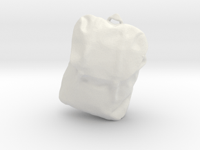 Printle Thing Back Bag 1/24 in White Natural Versatile Plastic