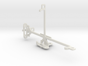 QMobile Noir E8 tripod & stabilizer mount in White Natural Versatile Plastic