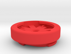 Garmin Edge Adapter for Wahoo ELEMNT/BOLT Mount in Red Processed Versatile Plastic