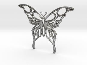 Butterfly 1 in Polished Silver